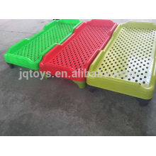 Cama plástica de la casa de los cabritos del cuidado para los niños cama plástica del sostenedor